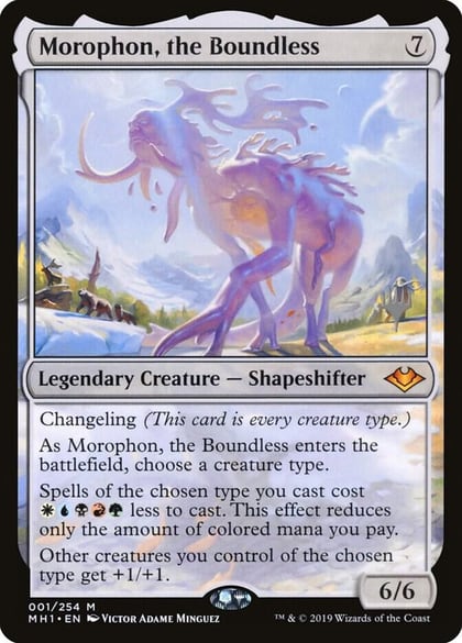 Morophon, the Boundless, Promo Pack: Innistrad: Midnight Hunt 1