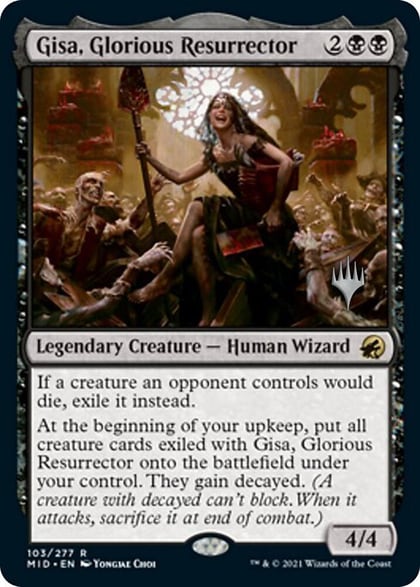 Gisa, Glorious Resurrector, Promo Pack: Innistrad: Midnight Hunt 103