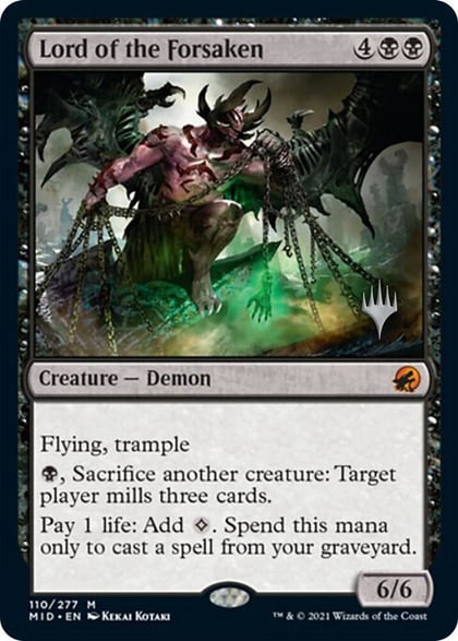 Lord of the Forsaken, Promo Pack: Innistrad: Midnight Hunt 110