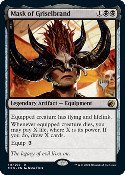 Mask of Griselbrand, Promo Pack: Innistrad: Midnight Hunt 111