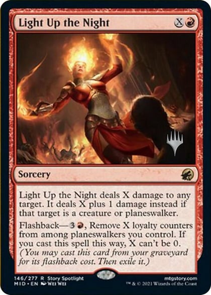 Light Up the Night, Promo Pack: Innistrad: Midnight Hunt 146
