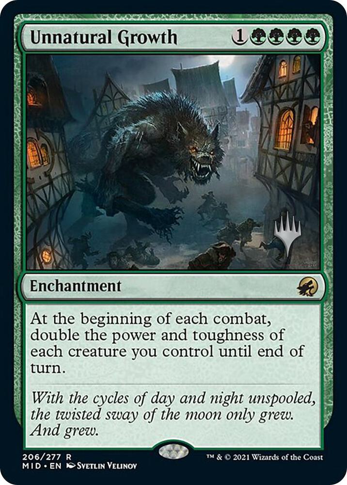 Unnatural Growth, Promo Pack: Innistrad: Midnight Hunt 206