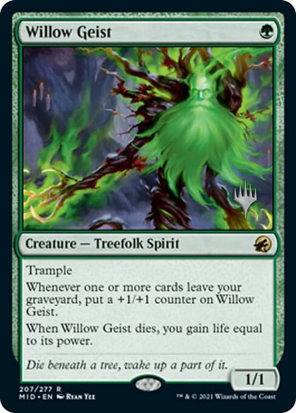 Willow Geist, Promo Pack: Innistrad: Midnight Hunt 207