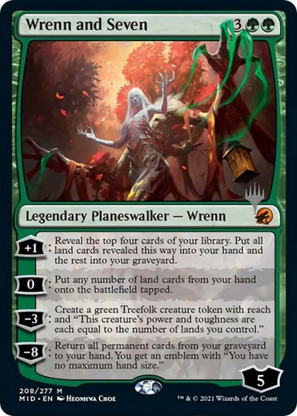 Wrenn and Seven, Promo Pack: Innistrad: Midnight Hunt 208