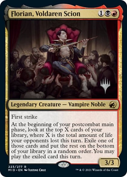 Florian, Voldaren Scion, Promo Pack: Innistrad: Midnight Hunt 223