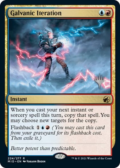 Galvanic Iteration, Promo Pack: Innistrad: Midnight Hunt 224