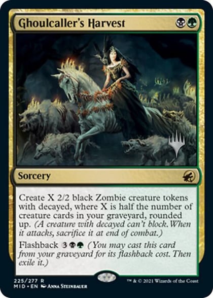Ghoulcaller's Harvest, Promo Pack: Innistrad: Midnight Hunt 225