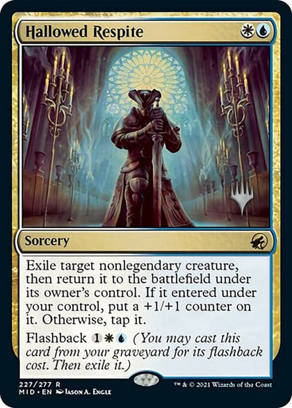 Hallowed Respite, Promo Pack: Innistrad: Midnight Hunt 227