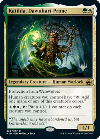 Katilda, Dawnhart Prime, Promo Pack: Innistrad: Midnight Hunt 230