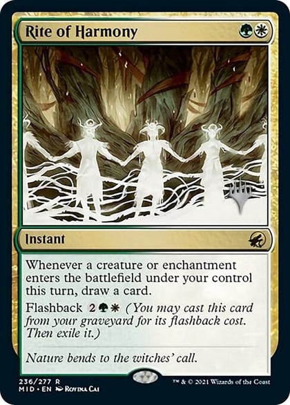 Rite of Harmony, Promo Pack: Innistrad: Midnight Hunt 236