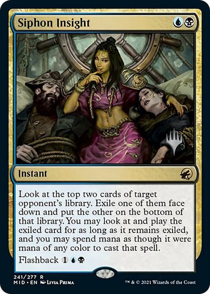 Siphon Insight, Promo Pack: Innistrad: Midnight Hunt 241