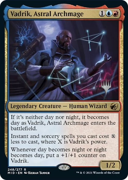 Vadrik, Astral Archmage, Promo Pack: Innistrad: Midnight Hunt 248