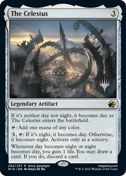 The Celestus, Promo Pack: Innistrad: Midnight Hunt 252