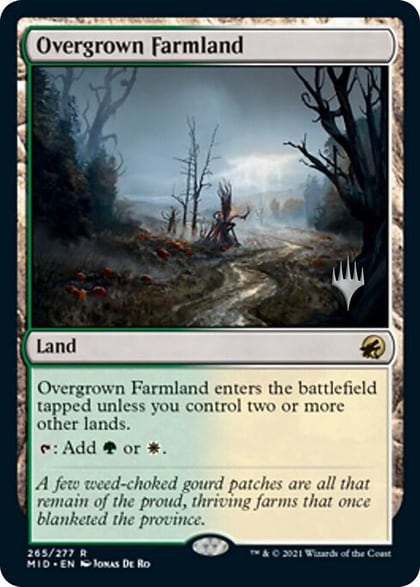 Overgrown Farmland, Promo Pack: Innistrad: Midnight Hunt 265