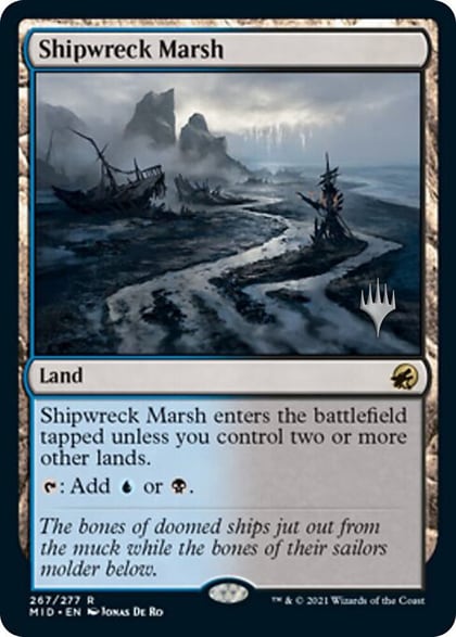 Shipwreck Marsh, Promo Pack: Innistrad: Midnight Hunt 267