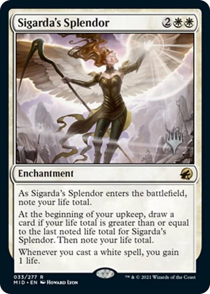 Sigarda's Splendor, Promo Pack: Innistrad: Midnight Hunt 33