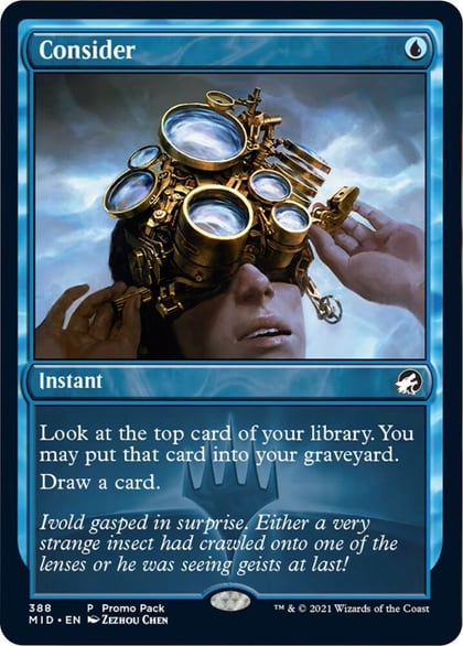 Consider, Promo Pack: Innistrad: Midnight Hunt 388