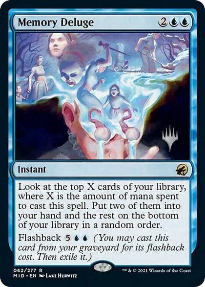 Memory Deluge, Promo Pack: Innistrad: Midnight Hunt 62