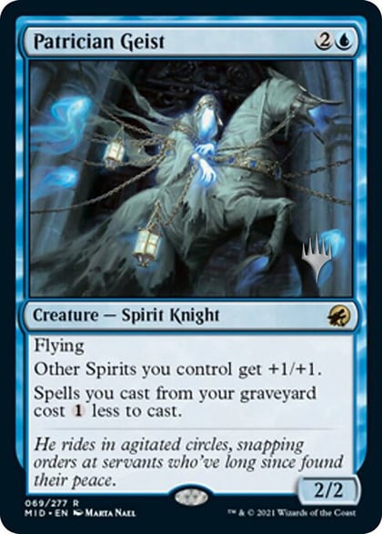 Patrician Geist, Promo Pack: Innistrad: Midnight Hunt 69