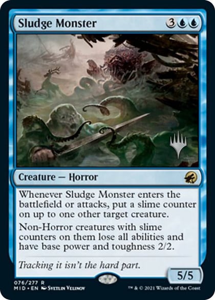 Sludge Monster, Promo Pack: Innistrad: Midnight Hunt 76