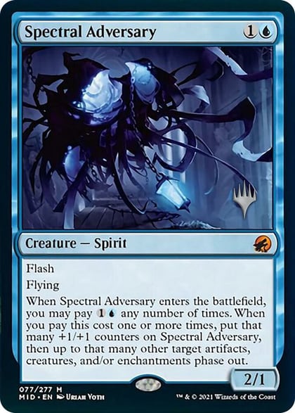 Spectral Adversary, Promo Pack: Innistrad: Midnight Hunt 77