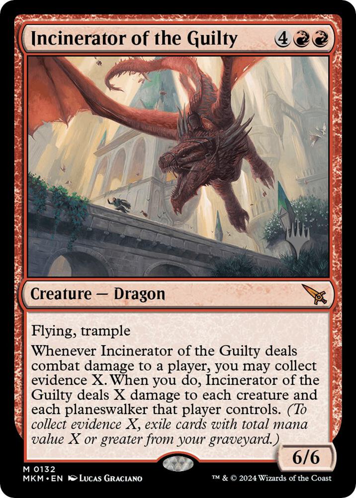 Incinerator of the Guilty, Promo Pack: Murders at Karlov Manor 132
