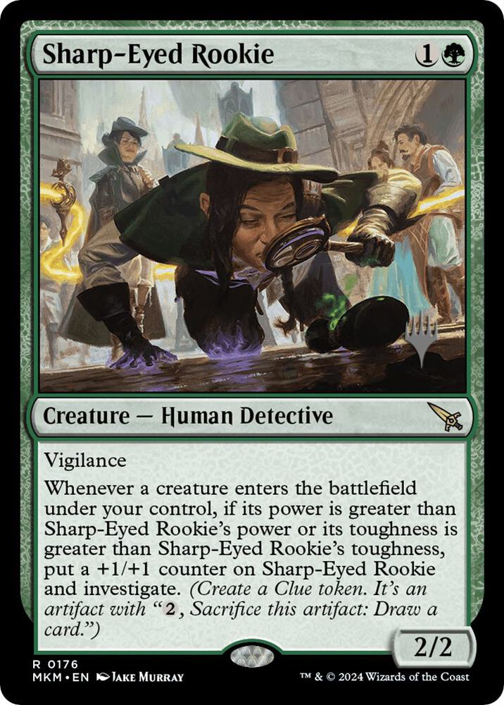 Sharp-Eyed Rookie, Promo Pack: Murders at Karlov Manor 176
