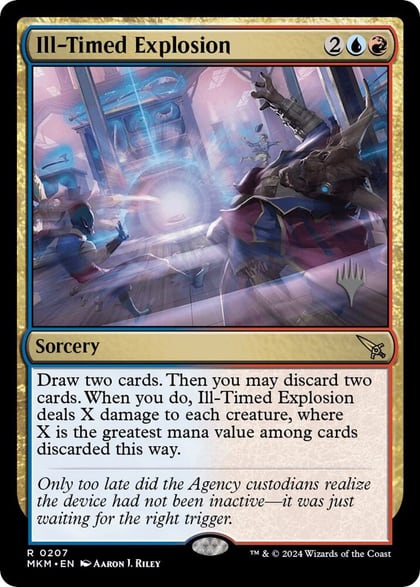 Ill-Timed Explosion, Promo Pack: Murders at Karlov Manor 207