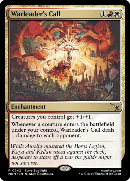 Warleader's Call, Promo Pack: Murders at Karlov Manor 242