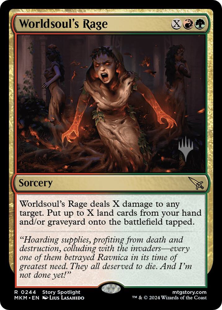 Worldsoul's Rage, Promo Pack: Murders at Karlov Manor 244