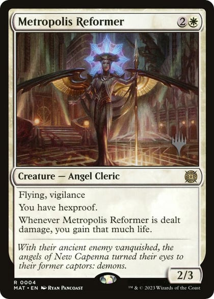 Metropolis Reformer, Promo Pack: Murders at Karlov Manor 4