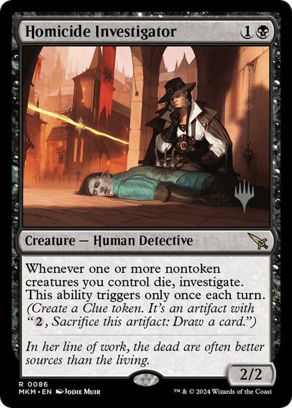 Homicide Investigator, Promo Pack: Murders at Karlov Manor 86