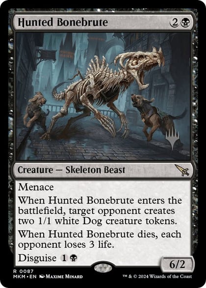 Hunted Bonebrute, Promo Pack: Murders at Karlov Manor 87