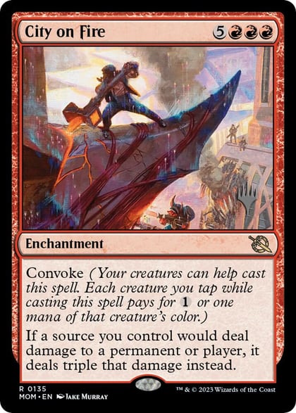 City on Fire, Promo Pack: March of the Machine 135