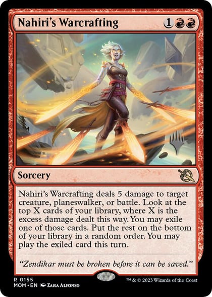 Nahiri's Warcrafting, Promo Pack: March of the Machine 155
