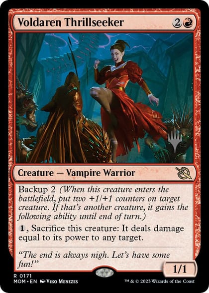 Voldaren Thrillseeker, Promo Pack: March of the Machine 171