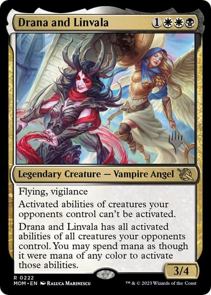Drana and Linvala, Promo Pack: March of the Machine 222