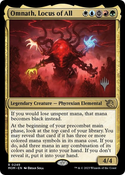 Omnath, Locus of All, Promo Pack: March of the Machine 249