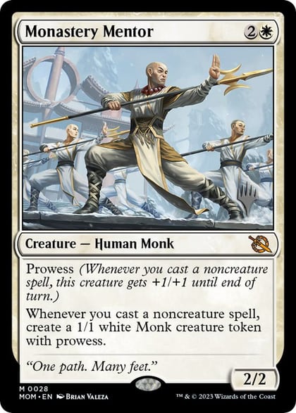 Monastery Mentor, Promo Pack: March of the Machine 28