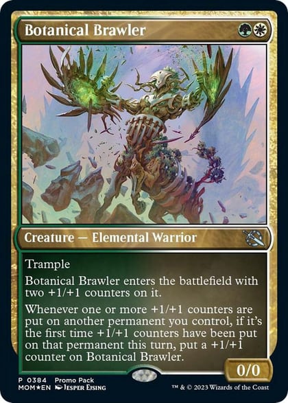 Botanical Brawler, Promo Pack: March of the Machine 384