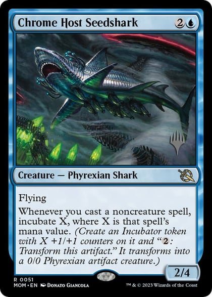 Chrome Host Seedshark, Promo Pack: March of the Machine 51