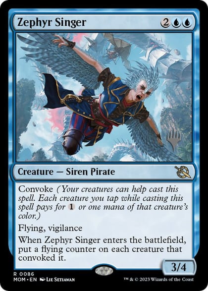 Zephyr Singer, Promo Pack: March of the Machine 86