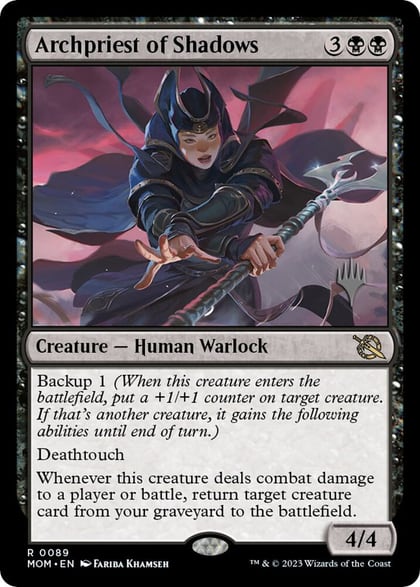 Archpriest of Shadows, Promo Pack: March of the Machine 89