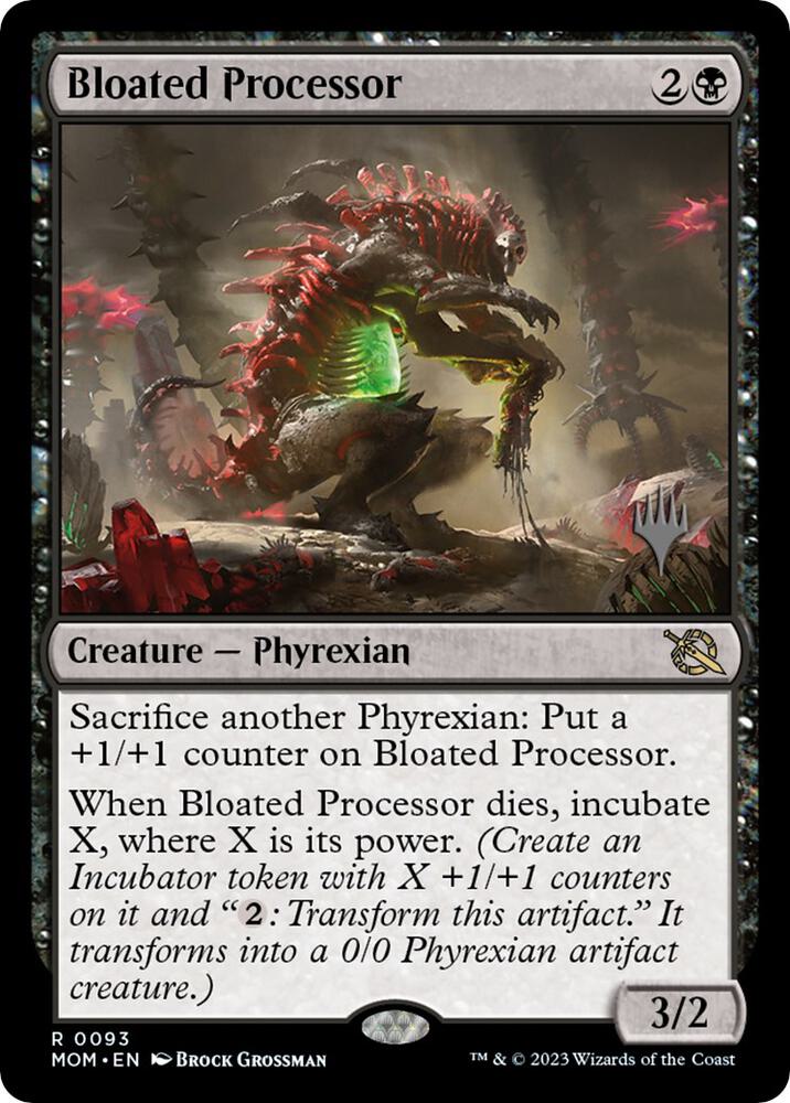 Bloated Processor, Promo Pack: March of the Machine 93
