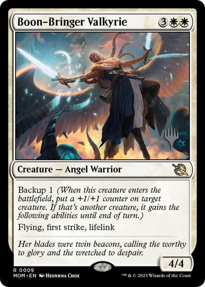 Boon-Bringer Valkyrie, Promo Pack: March of the Machine 9
