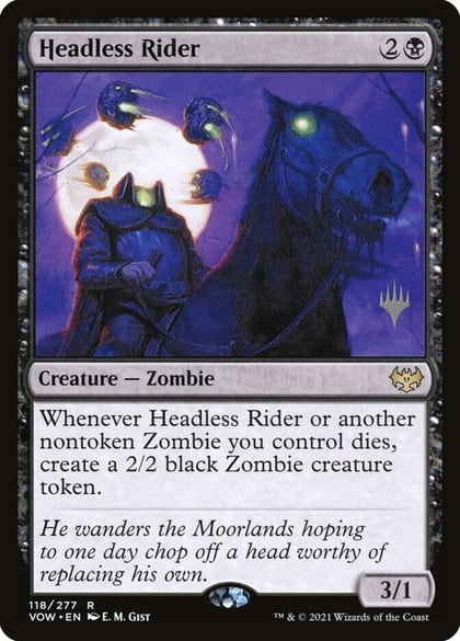 Headless Rider, Promo Pack: Kamigawa: Neon Dynasty 118