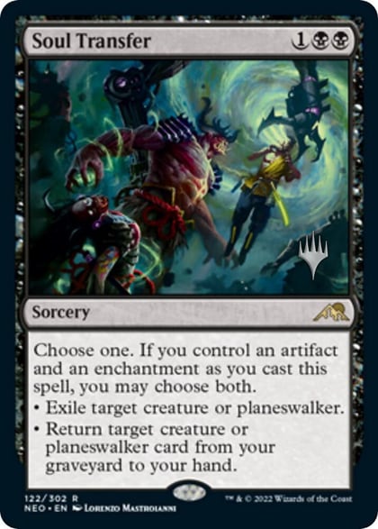 Soul Transfer, Promo Pack: Kamigawa: Neon Dynasty 122
