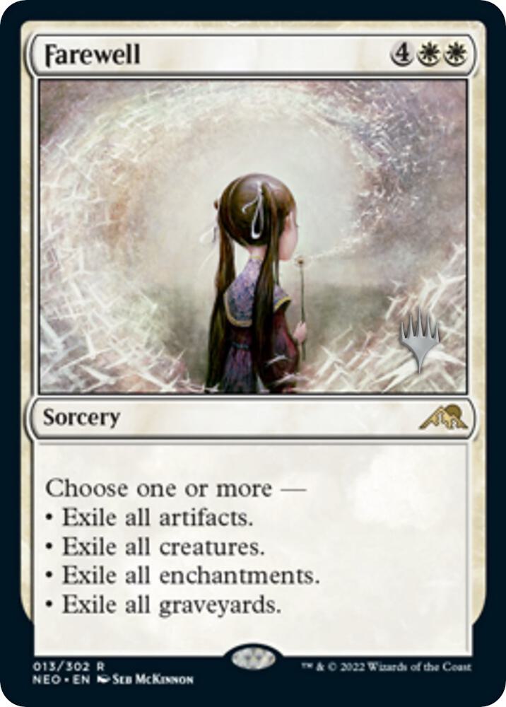 Farewell, Promo Pack: Kamigawa: Neon Dynasty 13