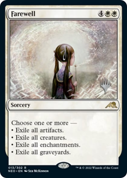 Farewell, Promo Pack: Kamigawa: Neon Dynasty 13