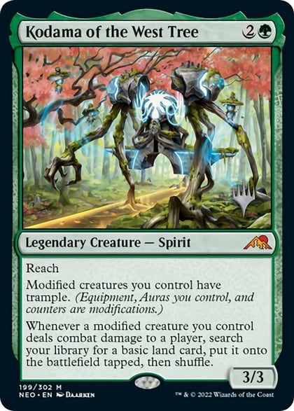 Kodama of the West Tree, Promo Pack: Kamigawa: Neon Dynasty 199